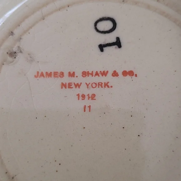 Antique 1912 James M Shaw & Co New York U.S. Navy Stein Mug Kai Insignia - Picture 7 of 14
